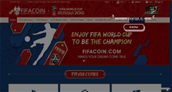 Desktop Screenshot of fifacoin.com